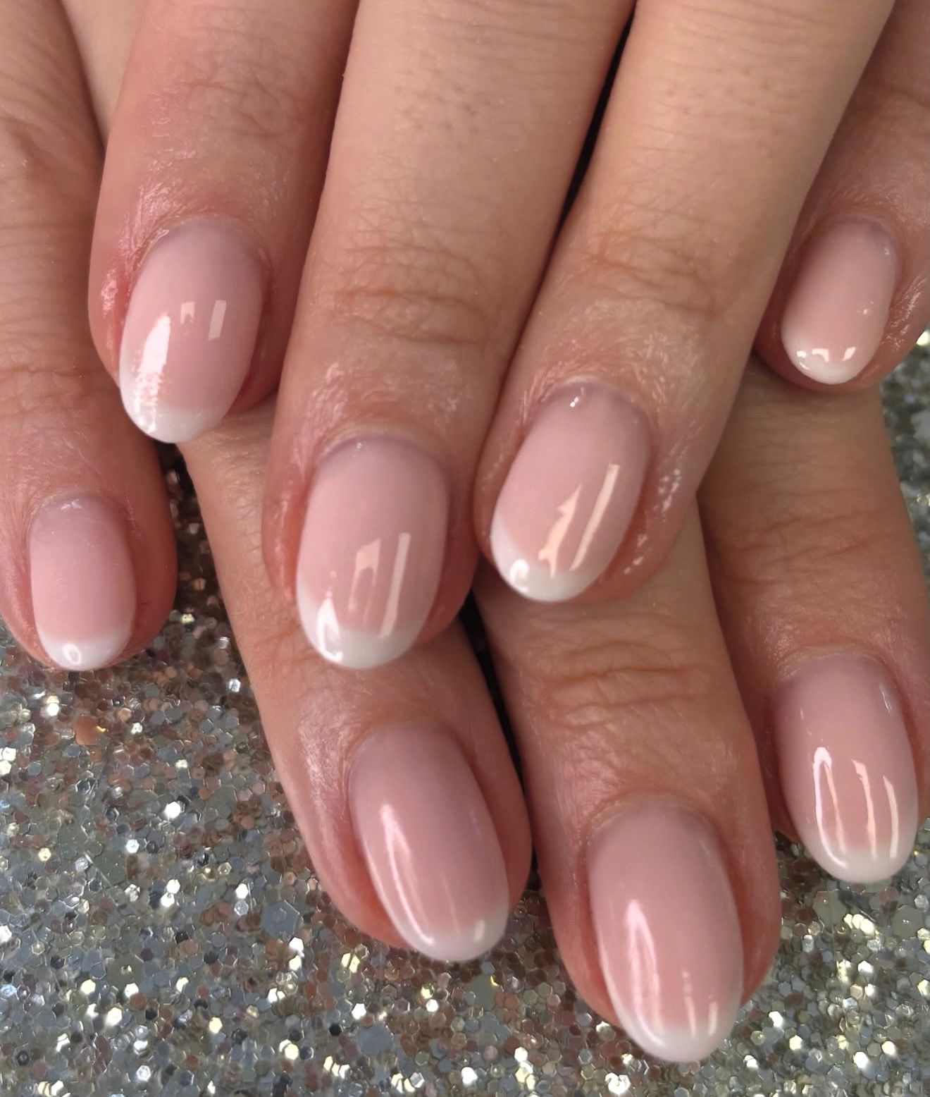 BIAB gel nails treatment